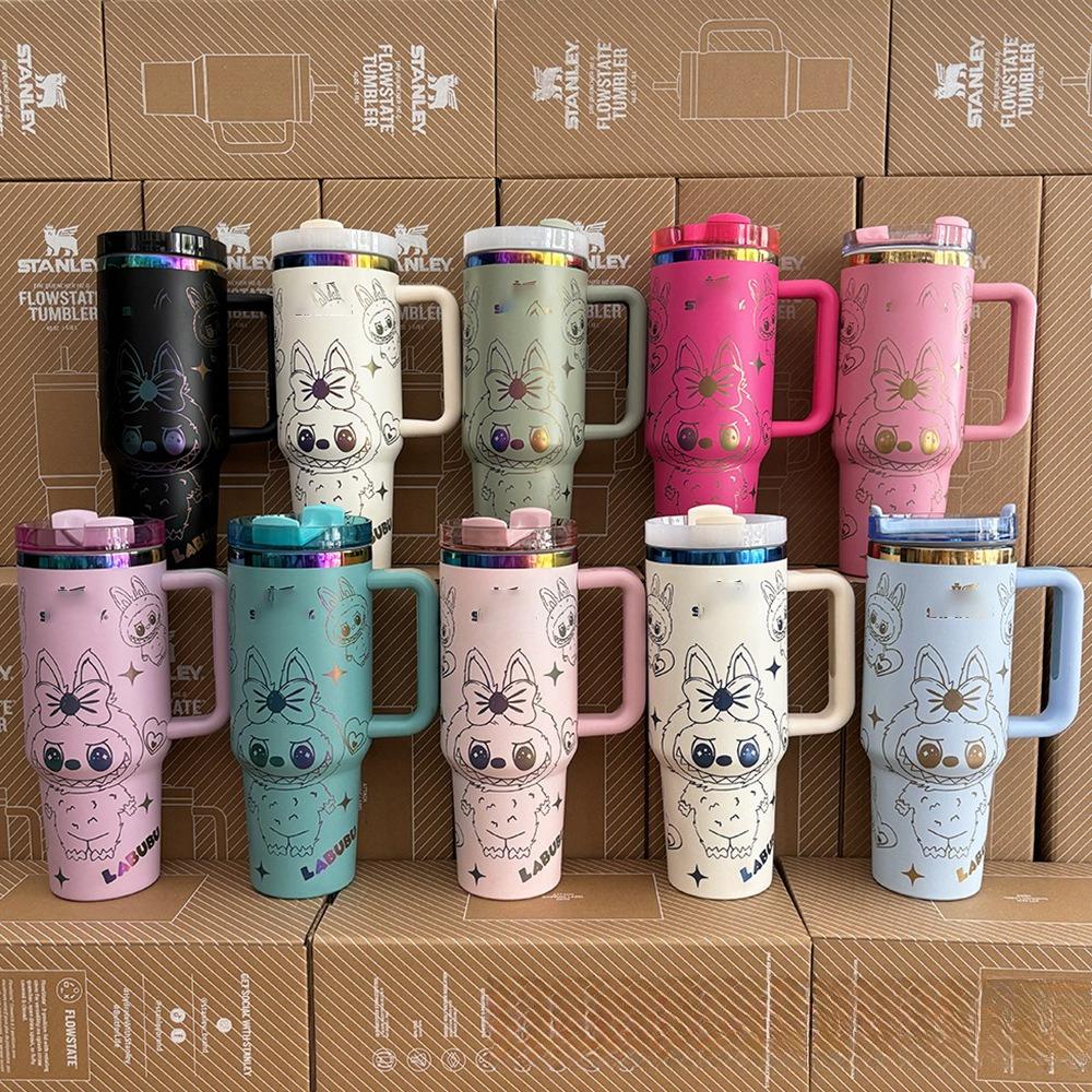 40Oz Handle Car Cup Stanley Same 304 Stainless Steel Ice Cup Thermos Cup