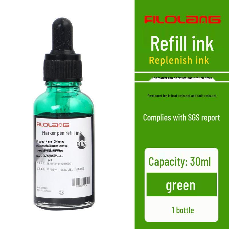 Feloran MK-79 Oil-Based Quick-Dry Industrial Waterproof High-Temperature Round/Oblique Tip Marker