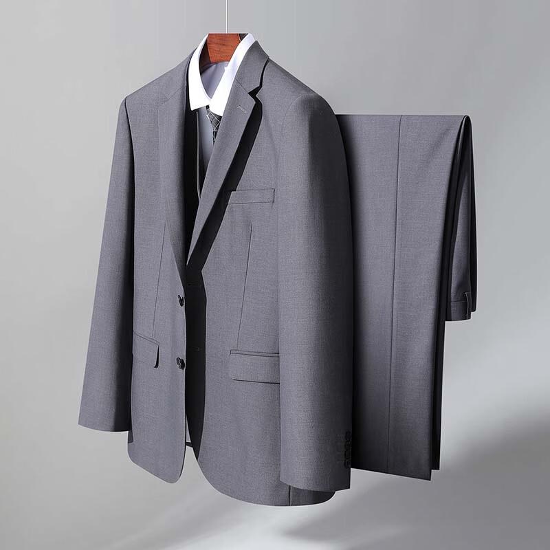 ROMON Men's Versatile Business 3-Piece Suit