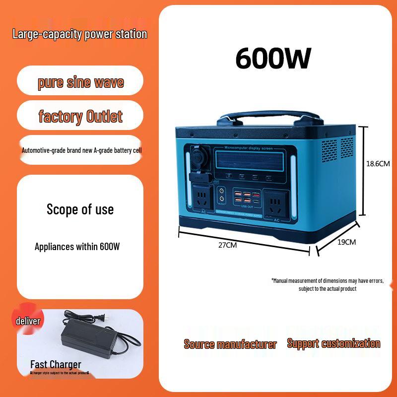 Portable Solar Power Bank 220V - Emergency Backup & Outdoor Energy Storage