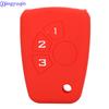 Jingyuqin Styling Remote Car Key Fob Silicone Case Cover Protector For Chevrolet Cruze Spark Onix Silverado Volt Aveo Sonic 4BTN