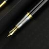 Stilou de afaceri negru metalic de lux de înaltă calitate, stilou pentru semnătură de scriere zilnică