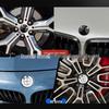 BMW Emblem Modification: Compatible with 3 Series, 5 Series, X1, X3, X5, X6 In All White, All Black, or Full Carbon Fiber Texture for Front and Rear