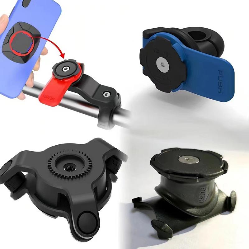 

Bike Phone Holder Adjustable Mtb Bike Bracket Universal Bicycle Phone Stand Bike Handlebar Stem Support Rack синий