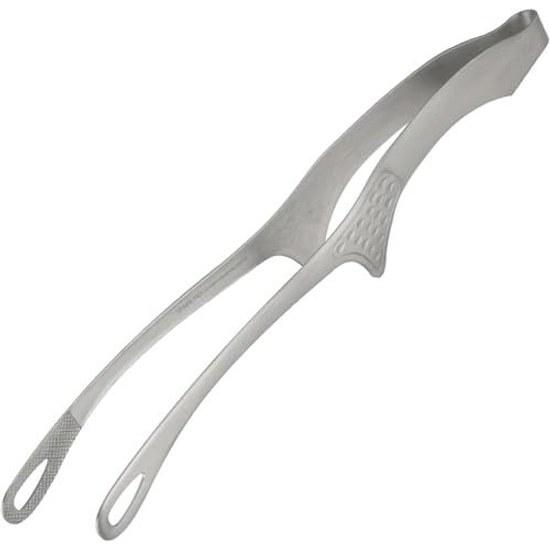 Shimomura Kihon Smart Kitchen Tongs Large Made Japan Prevents Dirt Elevated Tips Easy Grip Small Ingredients Outdoor Use Dishwasher Safe Grilling 26cm