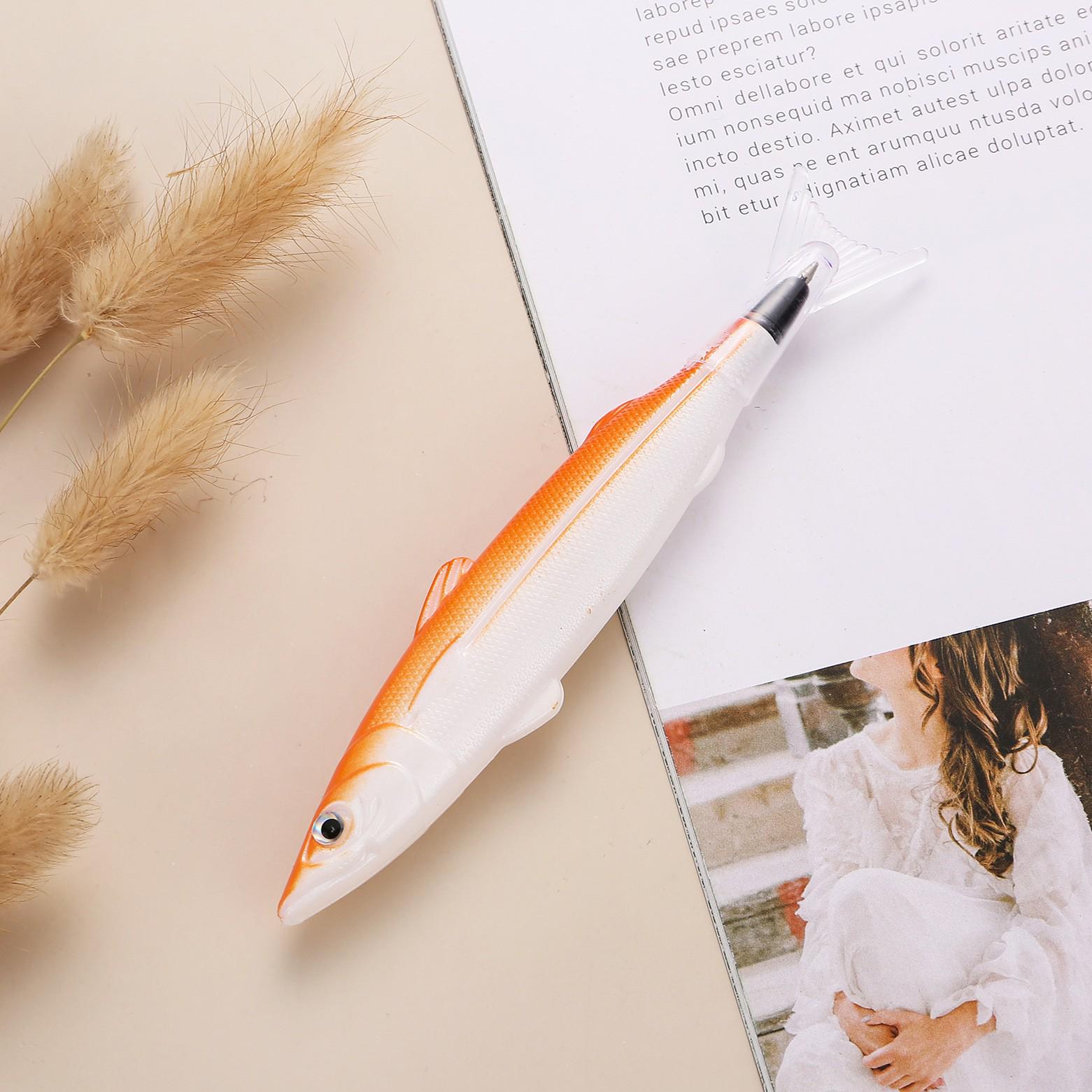 

Quirky Fish Ballpoint Pen, 0.5mm Simulation Bullet Head, Fun Student Gift