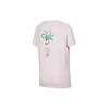 Nike T-Shirt Round Neck Letter Comfortable Breathable Short Sleeve Kids Tops Foam-Pink HF9788663