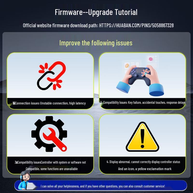 GameSir T3 Pro Nine-Tailed Fox Wireless Gaming Controller