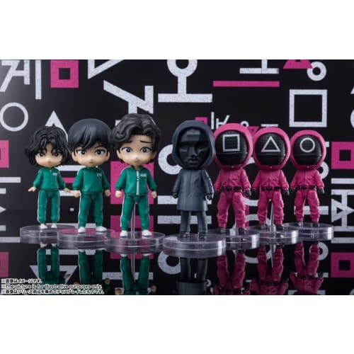 TAMASHII NATIONS Figuarts mini Squid Game Masked Dwarf, approximately 90mm, ABS & PVC, painted action figure