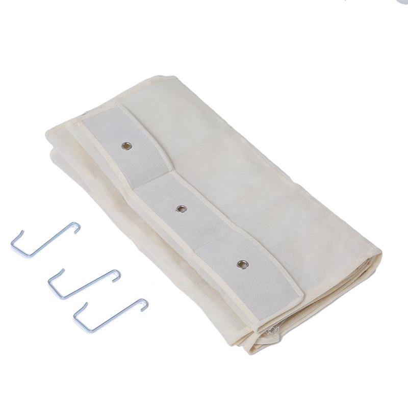 24 Pockets Shoes Organizer Rack Hanging Organizers Space Saver Hanging Over The Door Behind Closet Organizer Storage Hanger