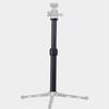 Telescopic Aluminum Alloy Camera Tripod Extension Rod Center Shaft Rod 2-Section Adjustable For Steady Use