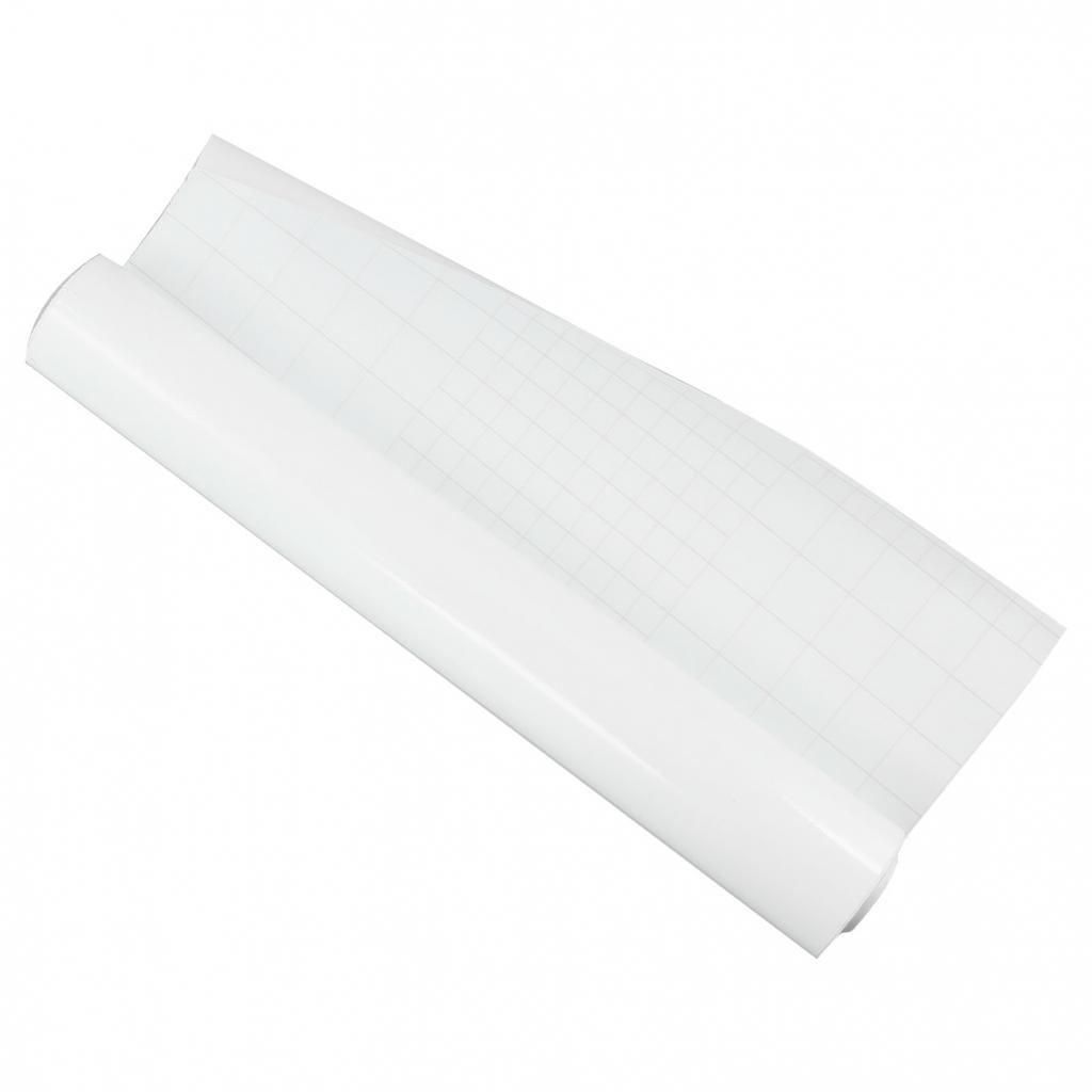 30*150CM Autoaufkleber Glänzend Weiß Vinylfolie Wrap Wasserdicht UV-beständig