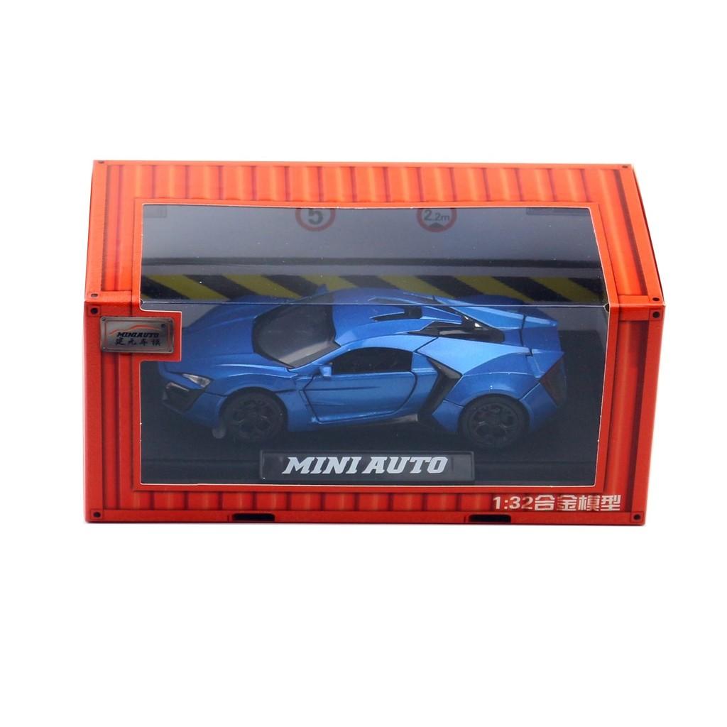 Furious Lykan Fast Hypersport Alloy Car Model With Acousto Optic Design For Gift