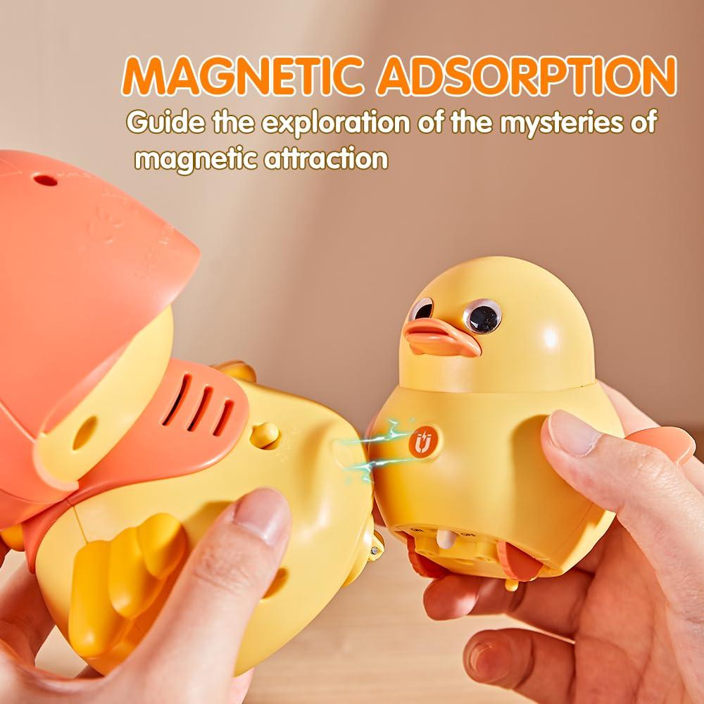 Baby Music Toy Duck Baby Belly Time Toys 12 Months Newborn Development Crawling Toy Glowing Walking Singing Toys 3-4 Years Old