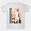 T-shirt da uomo con stampa nera Steve Mcqueen - Lemans Stampa su carta transfer no-cut T-shirt in cotone