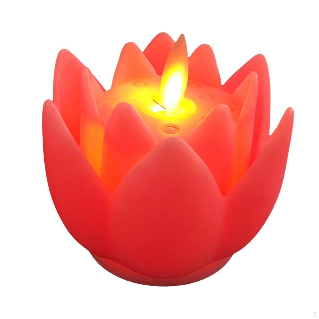 Illuminating Lotus Candle Lights for Home Decor
