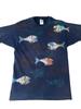 Vintage Fish T Shirt Men’s Large Blue 90’s Nature