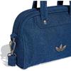 Adidas Adicolor Mini Bowling Denim Shoulder Bag, Navy, NS, Classic.