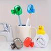 Travel Portable Toothbrush Covers Toothbrush Protector Cap Brush Pod Case Protective Portable Plastic Clip for Household