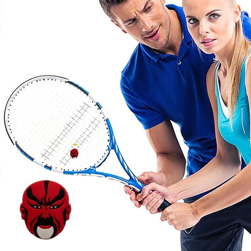 Cute Tennis Racket Vibration Dampener Silicone Cute Shaped Tennis String Absorber Vibration Dampeners for Tennis Racket