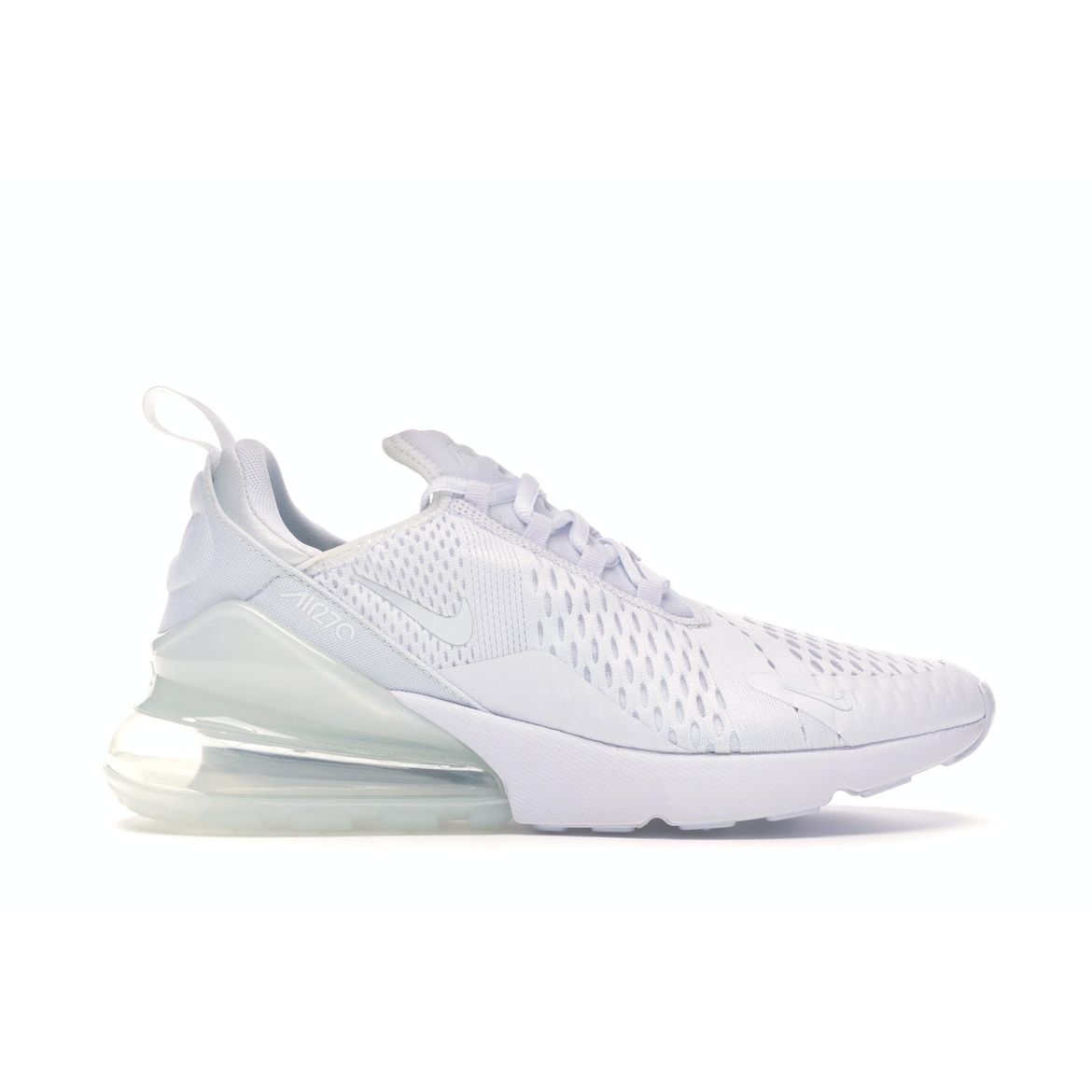 

Мужские кроссовки Nike Air Max 270 Triple White бело-белые AH8050-101