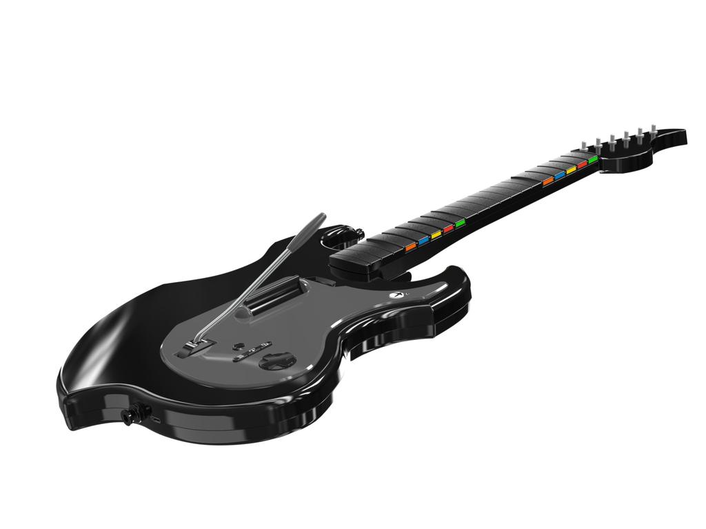 Officially Licensed PDP RiffMaster Wireless Guitar Controller Compatible with Fortnite Band Foldable Xbox Series Ultra Low Latency 36 Hours of