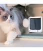 Flap Pet Door Dogs Flap Door 4 Ways Controllable Cats Door Dog Access Door Pet Entry Gate Door Convenient Pet Accessories