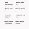 Electric Head Massager Eye Massager with Airbag Hot Compression Kneading Dredge Meridian Temple Sleep Aid Massager