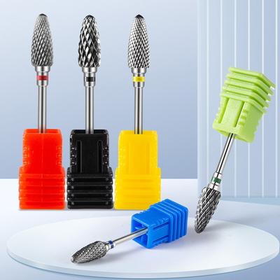 Carbide Tungsten Nail Drill Bit Manicure Drill For Milling Cutter Nail File