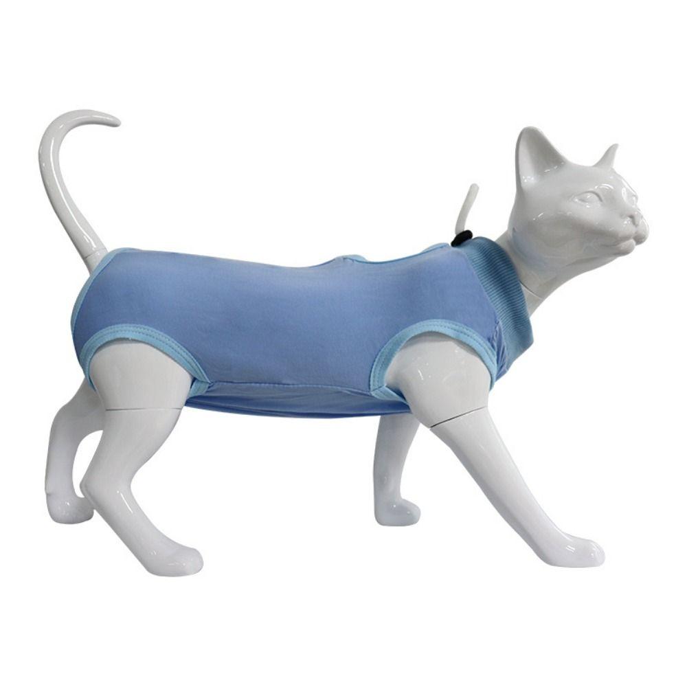 Soft Cat Recovery Suit Anti Bite Cat Neutering Wear Washable Physiological Clothes  Kitten