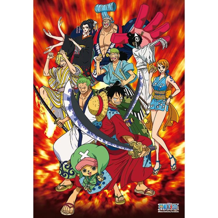 1000 Piece Jigsaw Puzzle - One Piece Burning Will, Popular Korean Puzzle