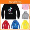 Tik Kinder Tok Buchstaben Pullover Langarm Kapuzenpullover Mode Oberteile Pullover