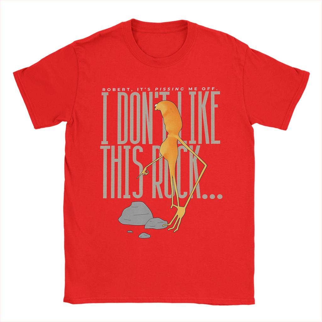 Marcus The Worm I Don't Like This Rock T Shirts for Men Cotton Vintage T-Shirts Crew Neck Tee Shirt Clothes Birthday Gift