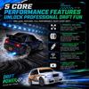 1/24 4WD RC Car 2.4G High Speed Drift Remote Control Car 20 Km/h With Led Light Radio Controlled GTR Racing Model Boy Toy Gift