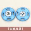 10pcs Round Plastic Snap Button Shirt Cardigan Invisible Concealed Buttons Clothes Accessories