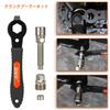 Bicycle Crank Puller for Square Taper Cranks and Splined Crank Includes Removal Tool Puller Arms, (crank Set)
