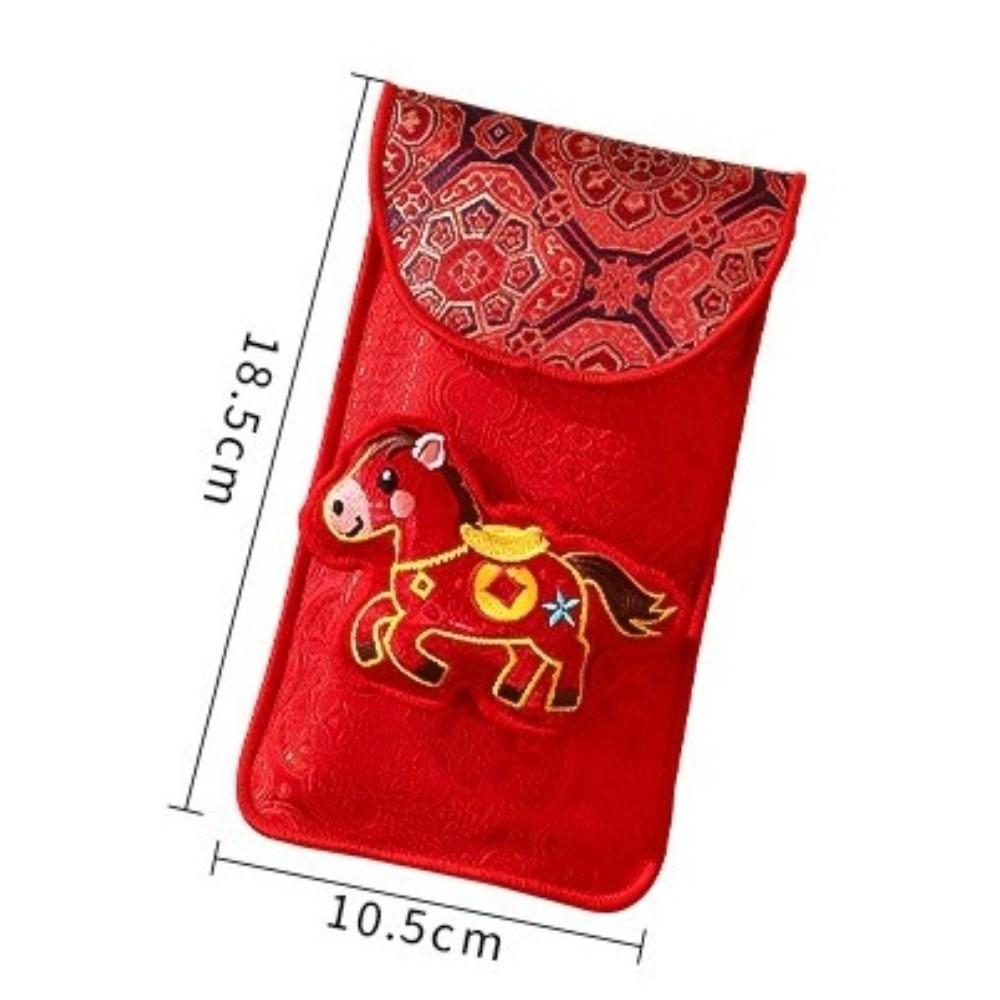 with Neck Strap Money Envelopes Red Color Lucky Money Packets Lucky Charm Cash Envelopes  Kids
