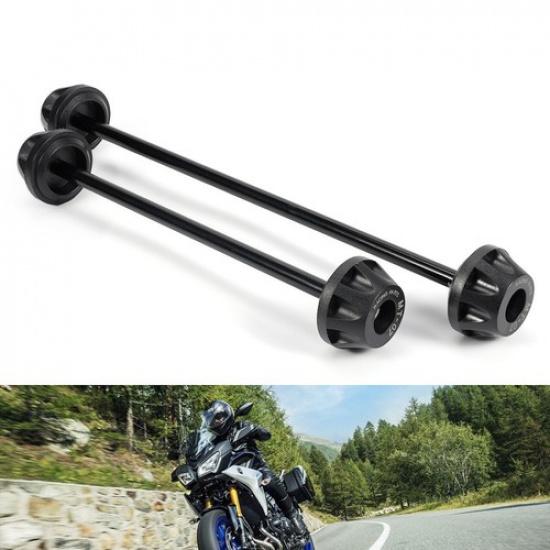 Motorcycle Front & Rear Axle Fork Crash Sliders For YAMAHA MT-07 FZ-07 2014-
