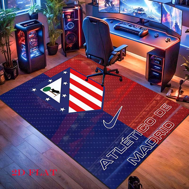 Atleti Carpet Rug for Living Room Bedroom Home Sofa Decoration,Kids Play Nonslip Floor Mat