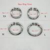 Stainless Steel Open Ended Jewelry with Ring Cage Double Lock for Man Male