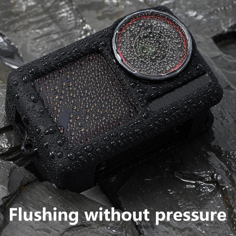 Durability Silicone Cover For Action 5pro Camera Lens Guard Shockproof Camera Cover Oil Stain Resistant Skin Case