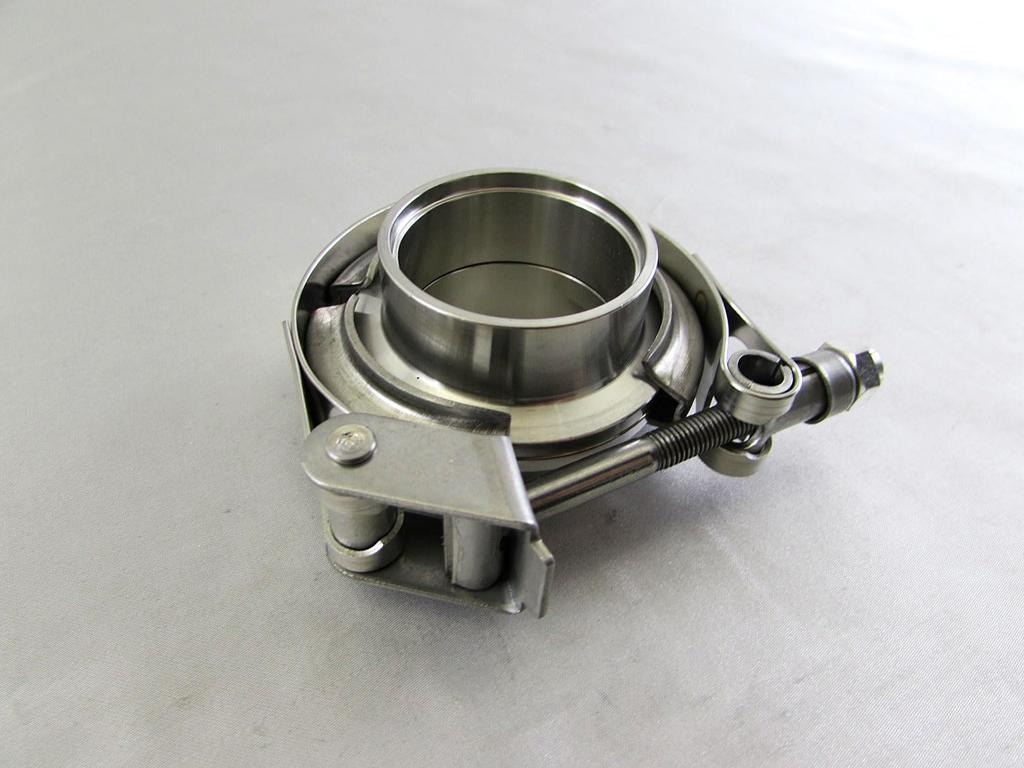 BRIGHTZ Stainless Steel Muffler Flange 39 43 Coupling V-Band 39 43 [MUF-JOI-012-4PC]