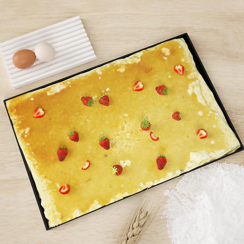 Eco-friendly Silicone Baking & Painting Mat - Multifunctional Kitchen Tool for Cakes, Swiss Rolls & More