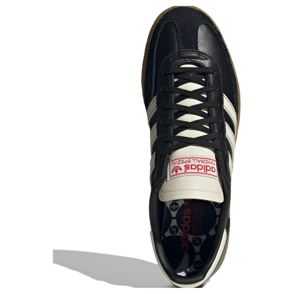 adidas Handball Spezial Schwarz Off-White Rot Unisex Sneaker Core-Black Gum-3 JH6397