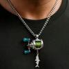 Fishing Reel Pendant Necklace Realistic Fishing Jewelry for Men Casual Daily Wear Date Night Wedding Fashion Necklace Pendant