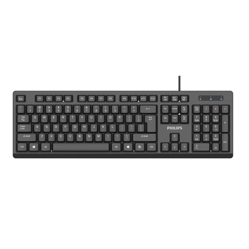 SPK6234 USB Wired Keyboard for Home and Office