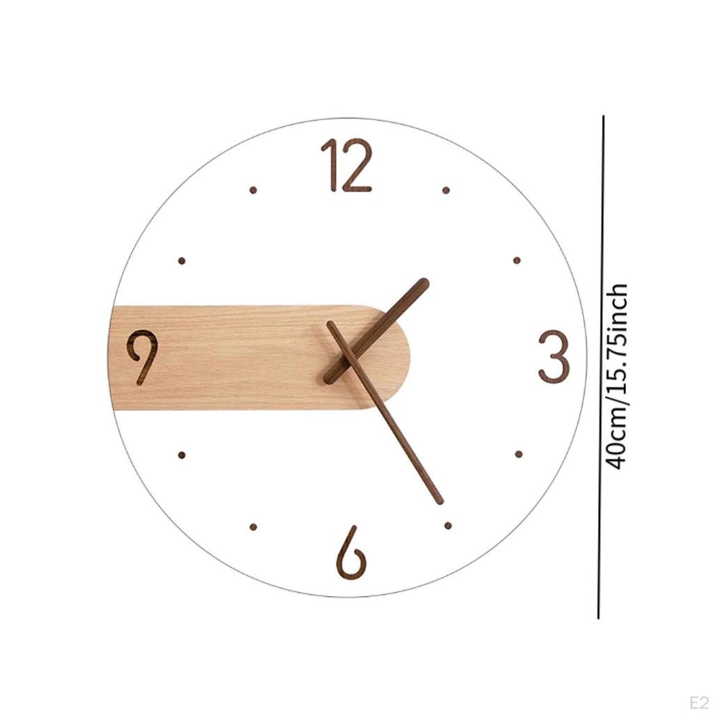 Wanddekorative Uhr Zeitmesser Leise Modern Kreativ Nordisch Einzigartig Schlafzimmer Hängeuhr für
