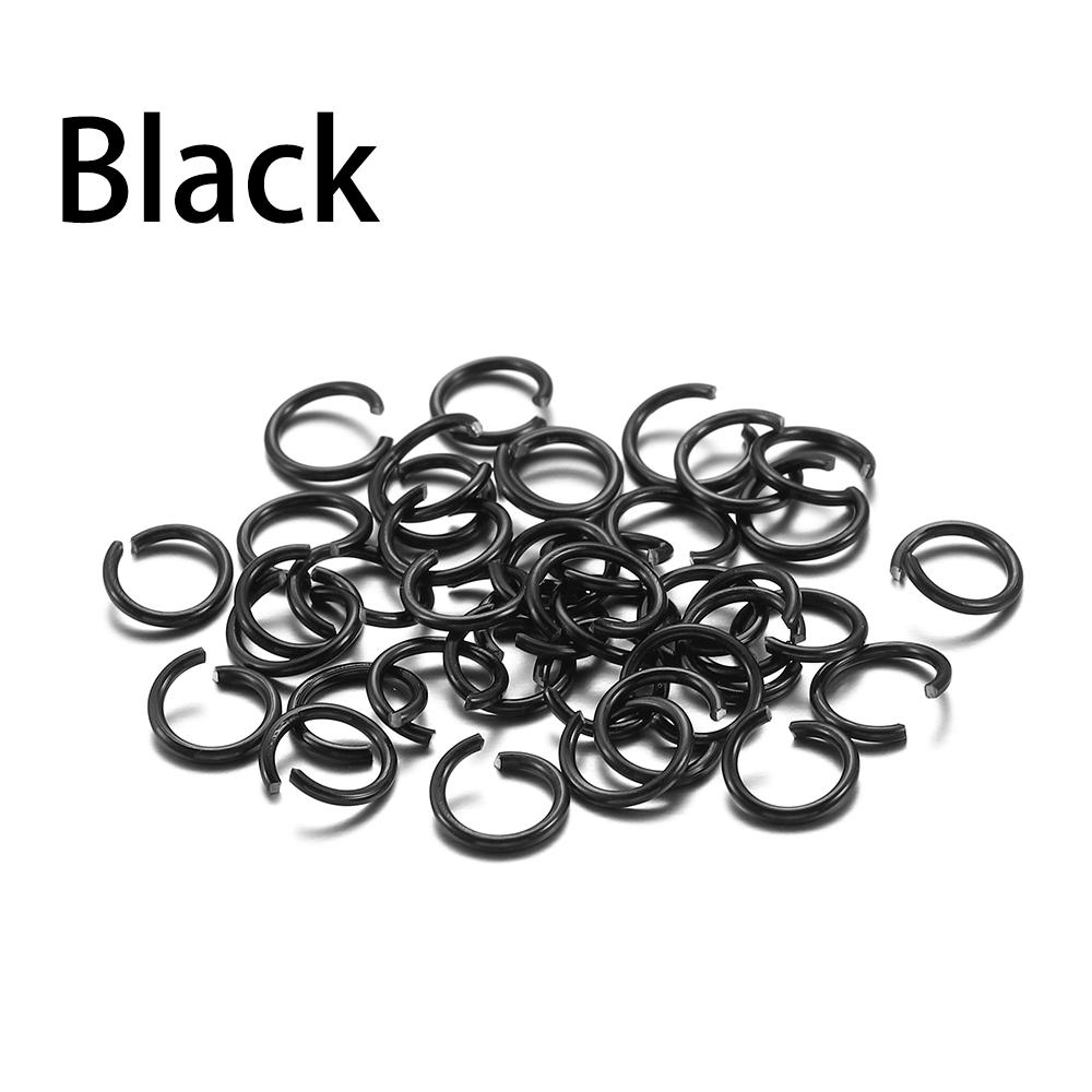 

300 шт./лот, 6, 8, 10 мм, алюминиевые мягкие открытые кольца для прыжков, разъемы для колец, разъемы для изготовления ювелирных изделий своими руками, принадлежности, аксессуары 8.5mm