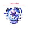 Anime Aktivität Genshin Impact Standmodell Acryl Actionfigur Xilonen Kinich Mualani Kreatives Spielzeug Geschenk toll für den täglichen Gebrauch