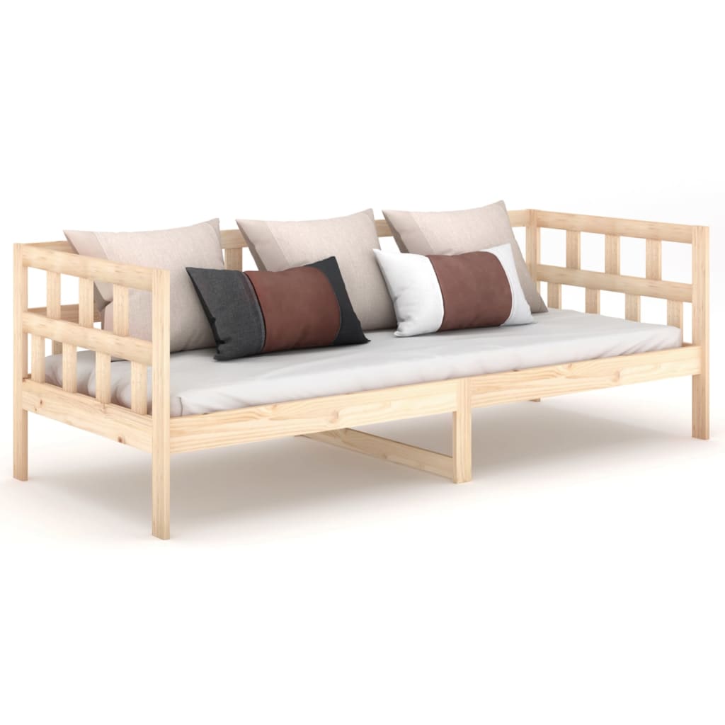 Vidaxl Daybed, Solid Pine Wood, 90X200 Cm